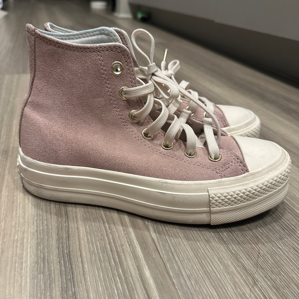 Converse Lift Platform Pink High-Top Sneakers